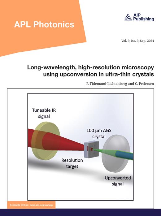 APL Photonics Cover Image for Volume 9, Issue 9