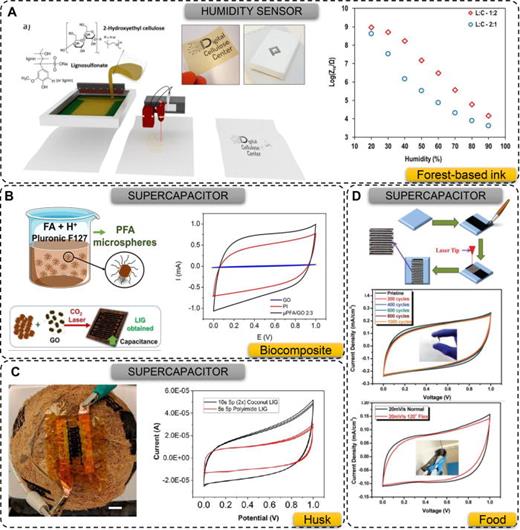 Sustainable carbon sources for green laser-induced graphene: A ...