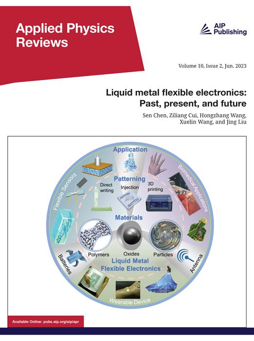 Volume 10 Issue 2 | Applied Physics Reviews | AIP Publishing