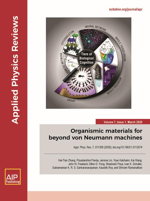 Applied Physics Reviews Cover Image for Volume 7, Issue 1