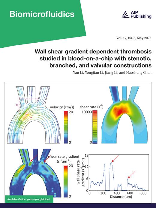 Volume 17 Issue 3 Biomicrofluidics AIP Publishing