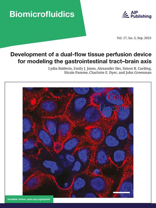 Biomicrofluidics Cover Image for Volume 17, Issue 5