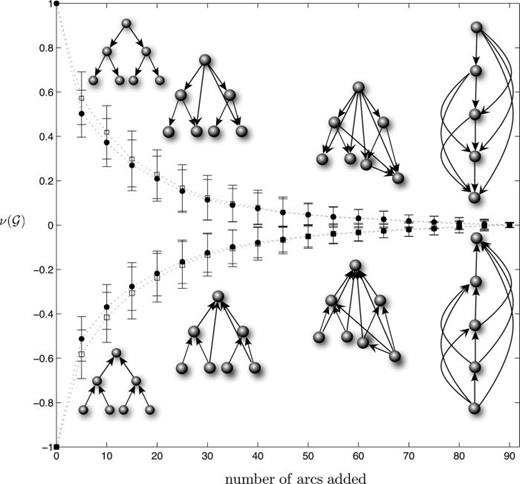 Measuring the hierarchy of feedforward networks Chaos: An