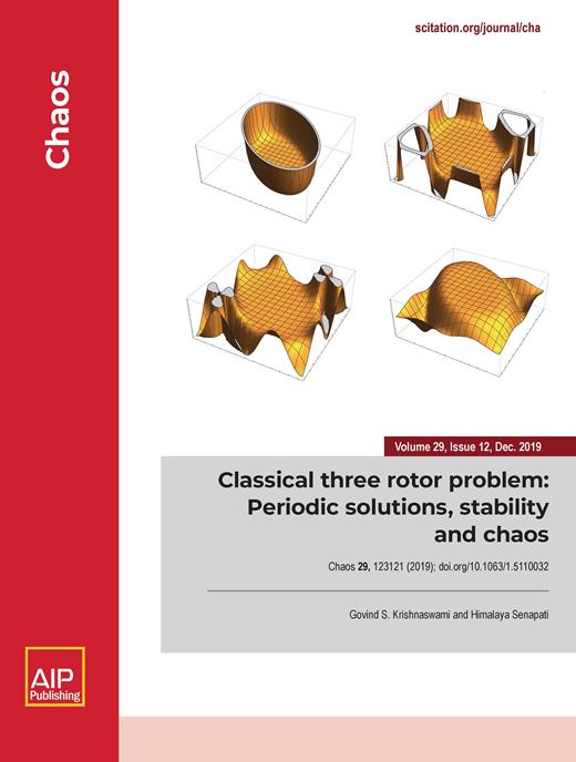 Chaos: An Interdisciplinary Journal of Nonlinear Science Cover Image for Volume 29, Issue 12