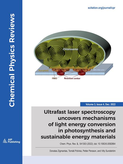 Chemical Physics Reviews Cover Image for Volume 3, Issue 4
