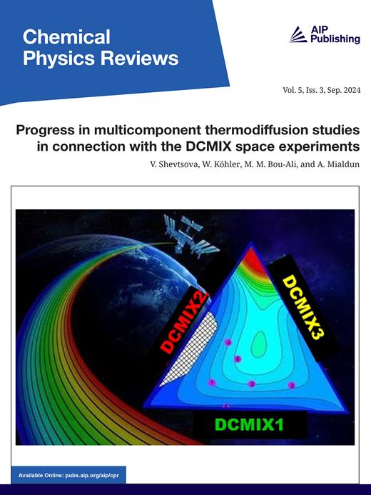 Chemical Physics Reviews Cover Image for Volume 5, Issue 3