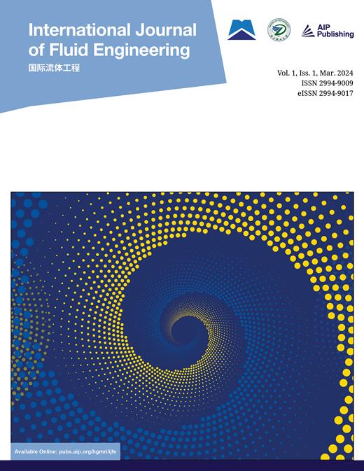 International Journal of Fluid Engineering Cover Image for Volume 1, Issue 1
