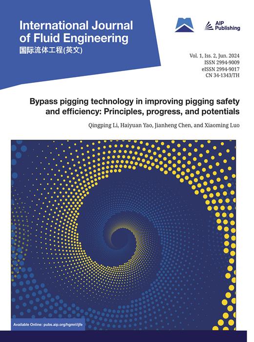 International Journal of Fluid Engineering Cover Image for Volume 1, Issue 2