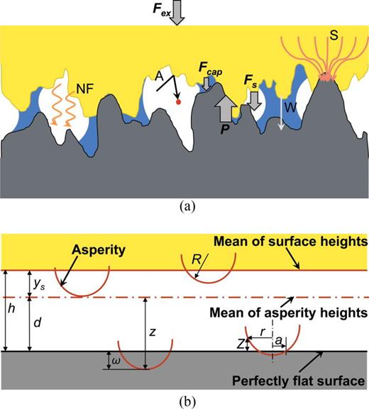 Area of contact and thermal transport across transfer-printed metal ...