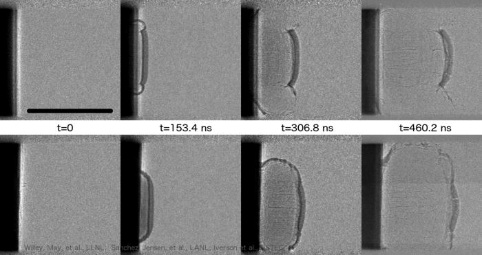 X-ray imaging and 3D reconstruction of in-flight exploding foil ...