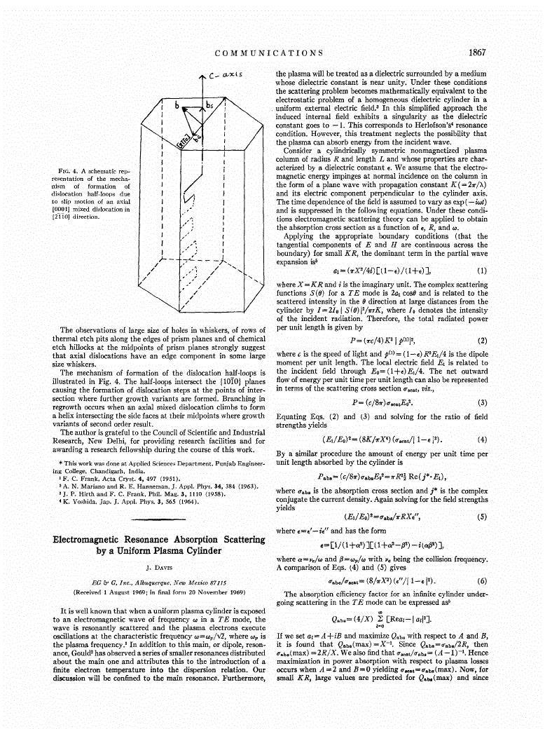 Resonance Absorption Scattering by a Uniform Plasma
