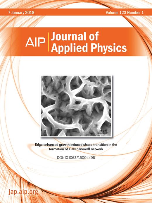 Volume 123 Issue 1 | Journal of Applied Physics | AIP Publishing