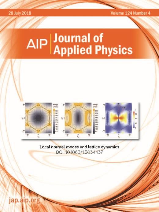 Journal of Applied Physics Cover Image for Volume 124, Issue 4