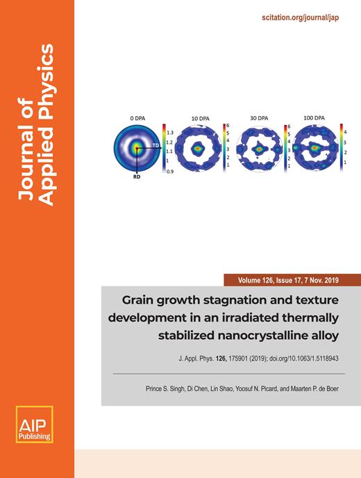 Journal of Applied Physics Cover Image for Volume 126, Issue 17
