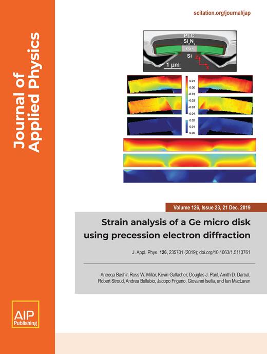 Journal of Applied Physics Cover Image for Volume 126, Issue 23
