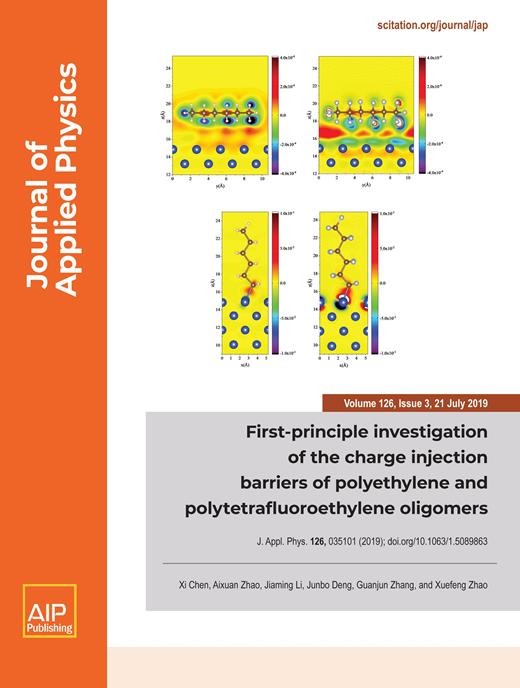 Journal of Applied Physics Cover Image for Volume 126, Issue 3