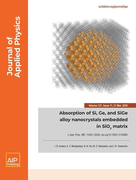 Journal of Applied Physics Cover Image for Volume 127, Issue 11