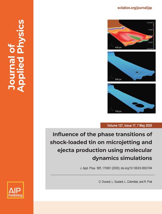 Journal of Applied Physics Cover Image for Volume 127, Issue 17