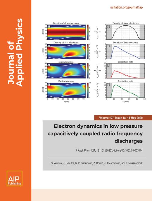 Journal of Applied Physics Cover Image for Volume 127, Issue 18