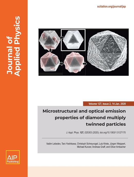 Journal of Applied Physics Cover Image for Volume 127, Issue 2