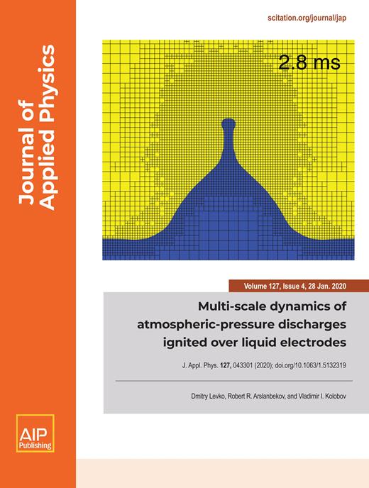 Journal of Applied Physics Cover Image for Volume 127, Issue 4