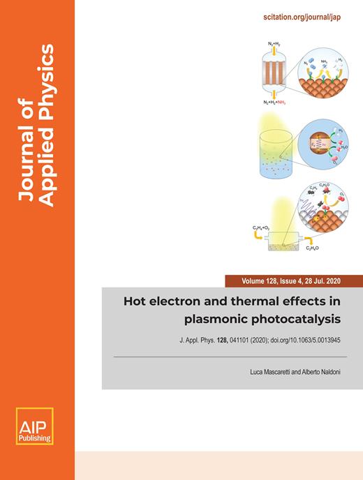 Journal of Applied Physics Cover Image for Volume 128, Issue 4