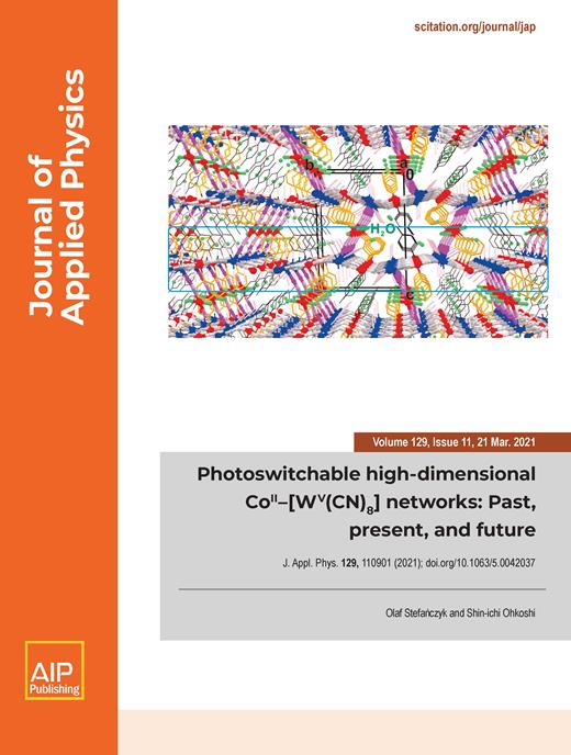 Journal of Applied Physics Cover Image for Volume 129, Issue 11