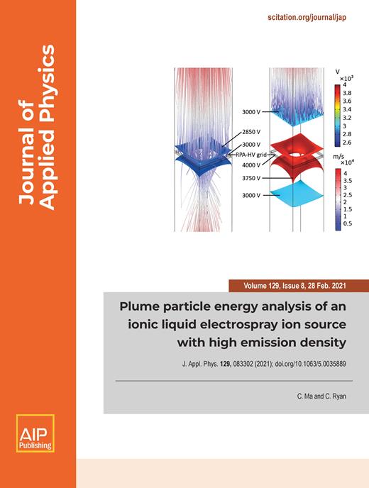 Journal of Applied Physics Cover Image for Volume 129, Issue 8