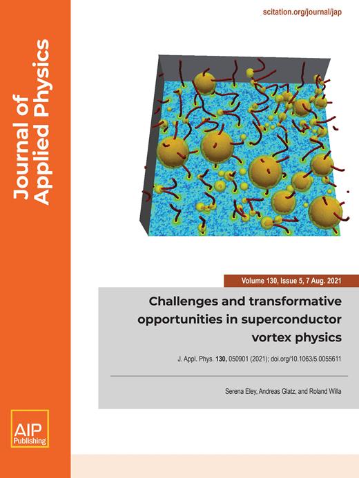 Journal of Applied Physics Cover Image for Volume 130, Issue 5