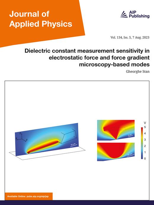 Journal of Applied Physics Cover Image for Volume 134, Issue 5