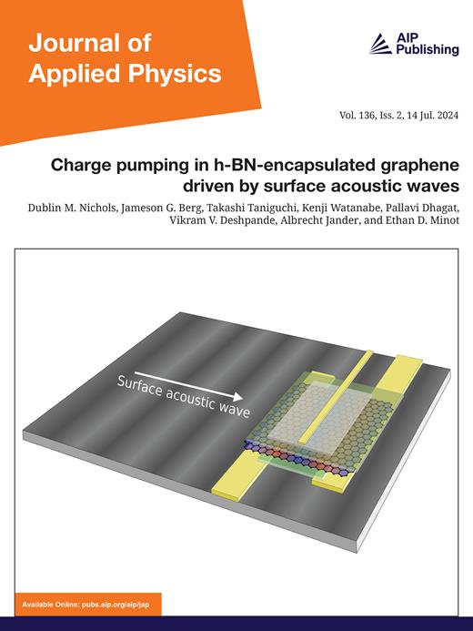 Journal of Applied Physics Cover Image for Volume 136, Issue 2