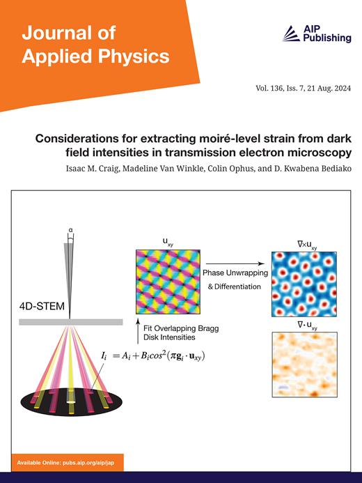 Journal of Applied Physics Cover Image for Volume 136, Issue 7
