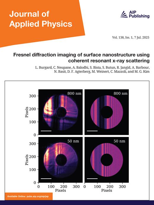 Journal of Applied Physics Cover Image for Volume 138, Issue 1