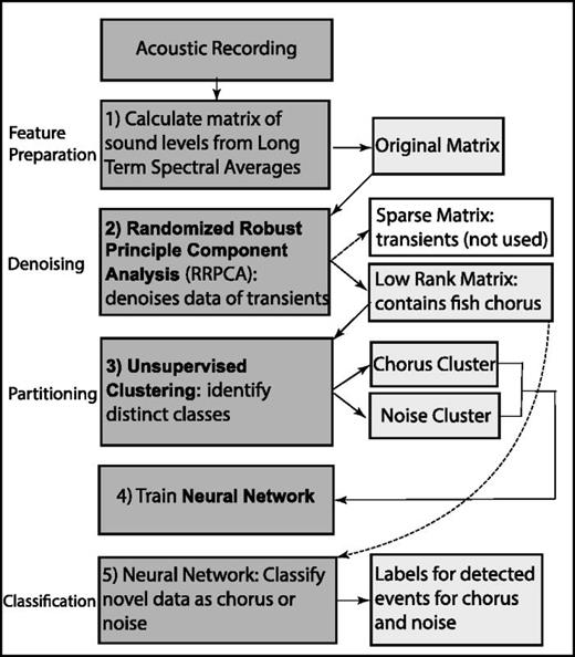 ノイズの多い海を「ノイズ除去」する:機械学習で特定の魚の鳴き声を聞き分ける。(“Denoising” a Noisy Ocean:Scripps Oceanography researchers use machine learning to listen for specific fish sounds) ノイズの多い海を「ノイズ除去」する:機械学習で特定の魚の鳴き声を聞き分ける。(“Denoising” a Noisy Ocean:Scripps Oceanography researchers use machine learning to listen for specific fish sounds)