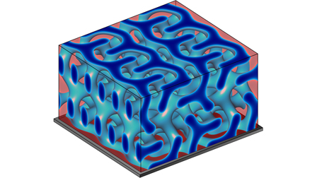 Equilibrium phase behavior of gyroid-forming diblock polymer thin films ...