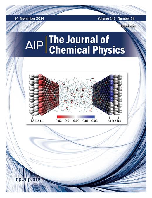 The Journal of Chemical Physics Cover Image for Volume 141, Issue 18