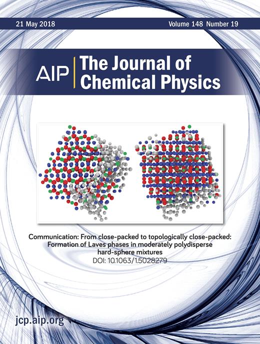 The Journal of Chemical Physics Cover Image for Volume 148, Issue 19