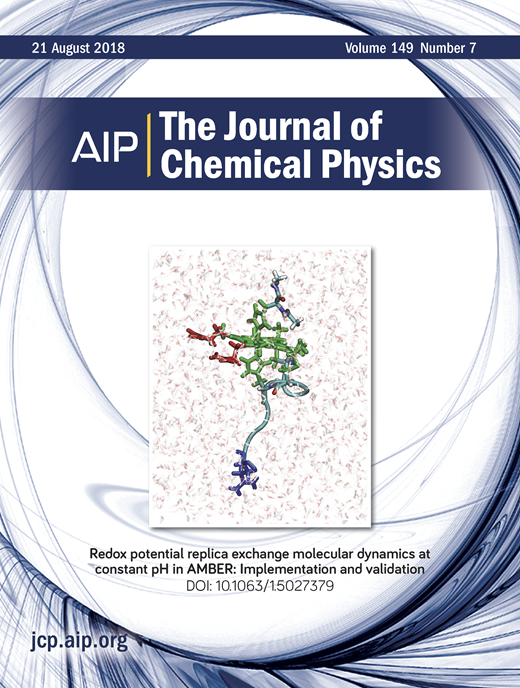 The Journal of Chemical Physics Cover Image for Volume 149, Issue 7