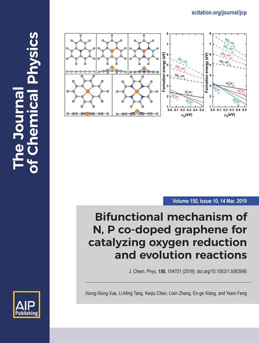 The Journal of Chemical Physics Cover Image for Volume 150, Issue 10