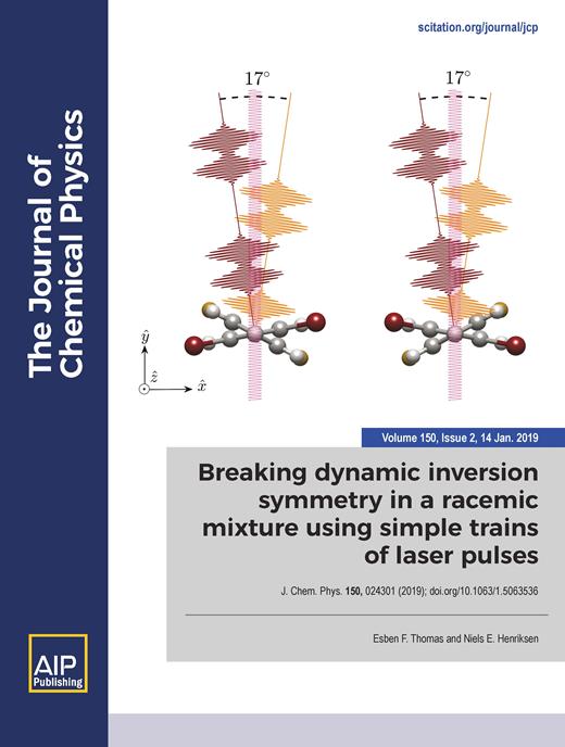 The Journal of Chemical Physics Cover Image for Volume 150, Issue 2