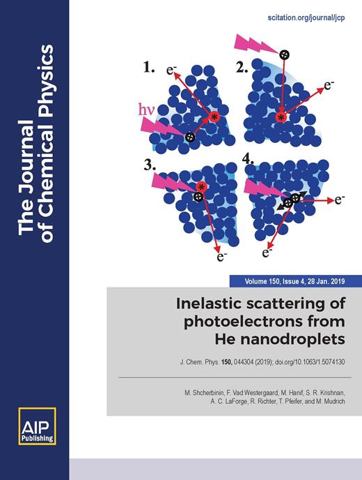 The Journal of Chemical Physics Cover Image for Volume 150, Issue 4