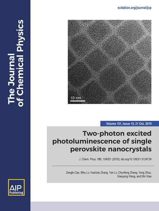 The Journal of Chemical Physics Cover Image for Volume 151, Issue 15