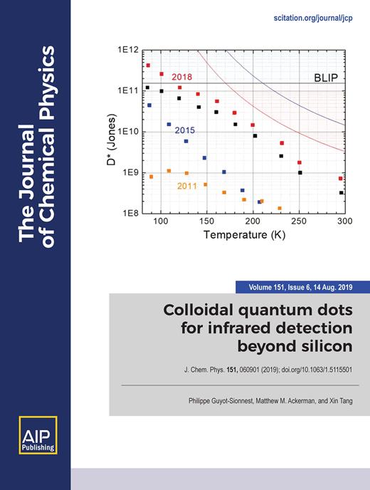 The Journal of Chemical Physics Cover Image for Volume 151, Issue 6