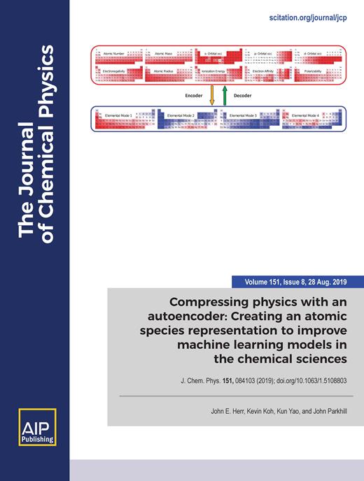 The Journal of Chemical Physics Cover Image for Volume 151, Issue 8