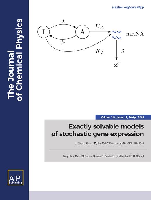 The Journal of Chemical Physics Cover Image for Volume 152, Issue 14