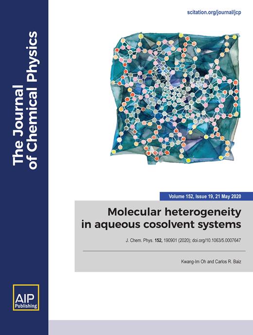 The Journal of Chemical Physics Cover Image for Volume 152, Issue 19