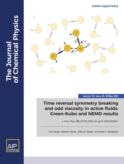 The Journal of Chemical Physics Cover Image for Volume 152, Issue 20