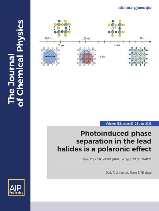 The Journal of Chemical Physics Cover Image for Volume 152, Issue 23