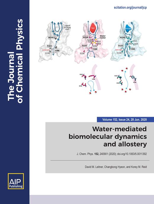 The Journal of Chemical Physics Cover Image for Volume 152, Issue 24