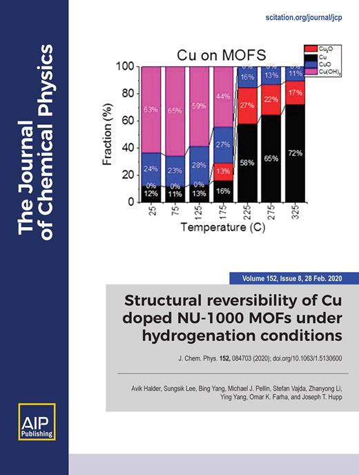 The Journal of Chemical Physics Cover Image for Volume 152, Issue 8